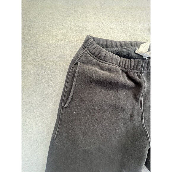 Champion Reverse Weave Spellout Joggers Sweatpants Mens Sz Small Black Vintage - Picture 5 of 12
